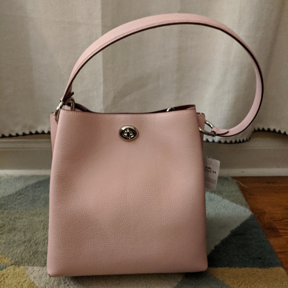 NEW WITH TAGS large pink Coach purse